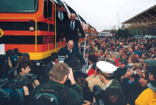 John Howard first sod